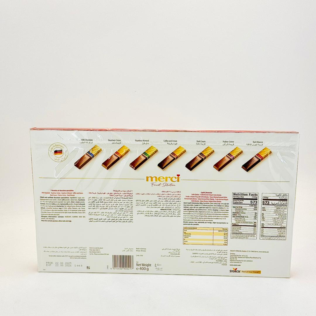 شکلات کادویی مرسی 400 گرم( Merci )